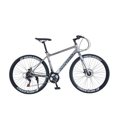 Vélo de route à guidon droit