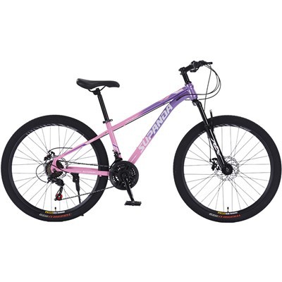 SUPANDA 26 pouces cadre en acier à haute teneur en carbone VTT 21 vitesses